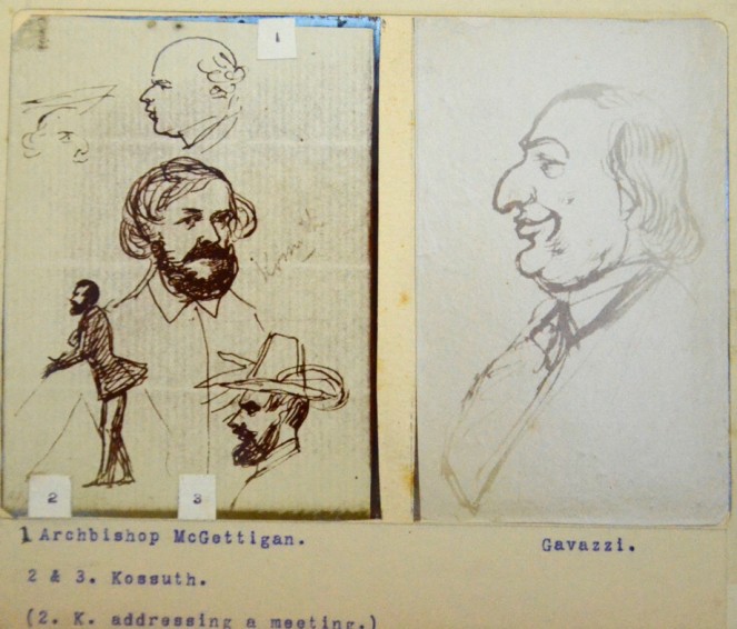 Portraits of prominent figures of the day, by Henry Doyle. NLI call no. PD 2041 TX