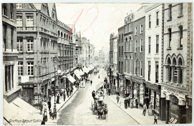 Interesting to see how this iconic Dublin street has changed, or not, over the last century