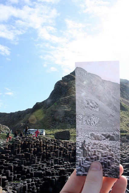 Giant's Causeway rephotographed