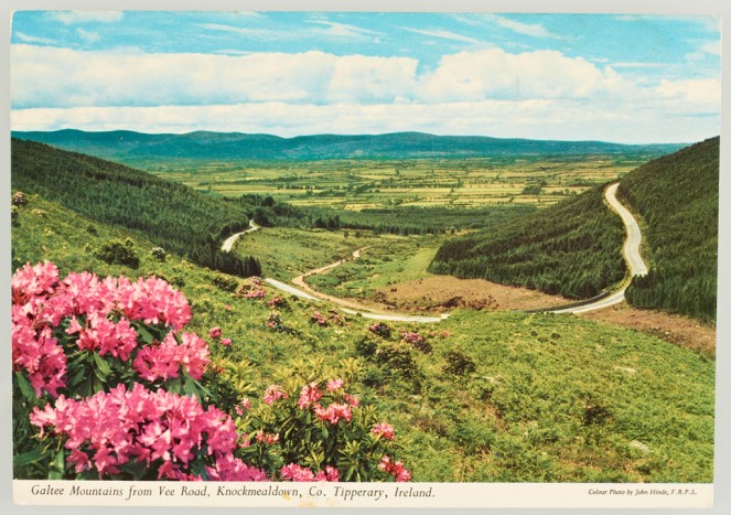 Galtes Mountains postcard image (Hinde, 1972)