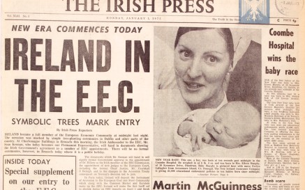 Irish Press, 1 January 1973