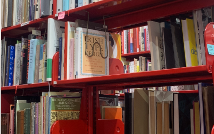 Image of book on shelf